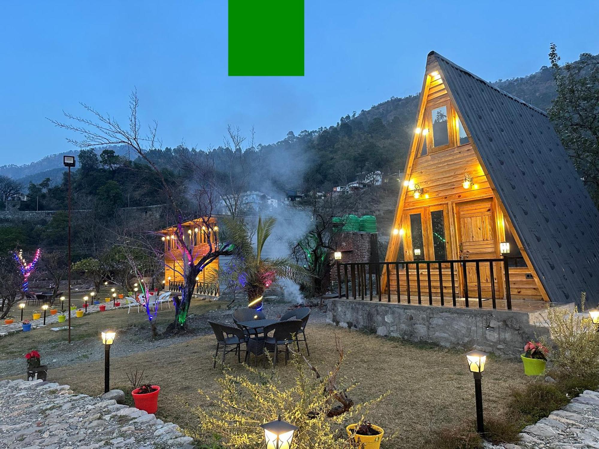 Cabana Riverside Resort - Kainchi Dham Nainital Exterior foto